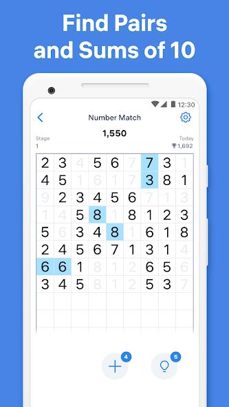 Number Match - Number Games Mod Screenshot 0