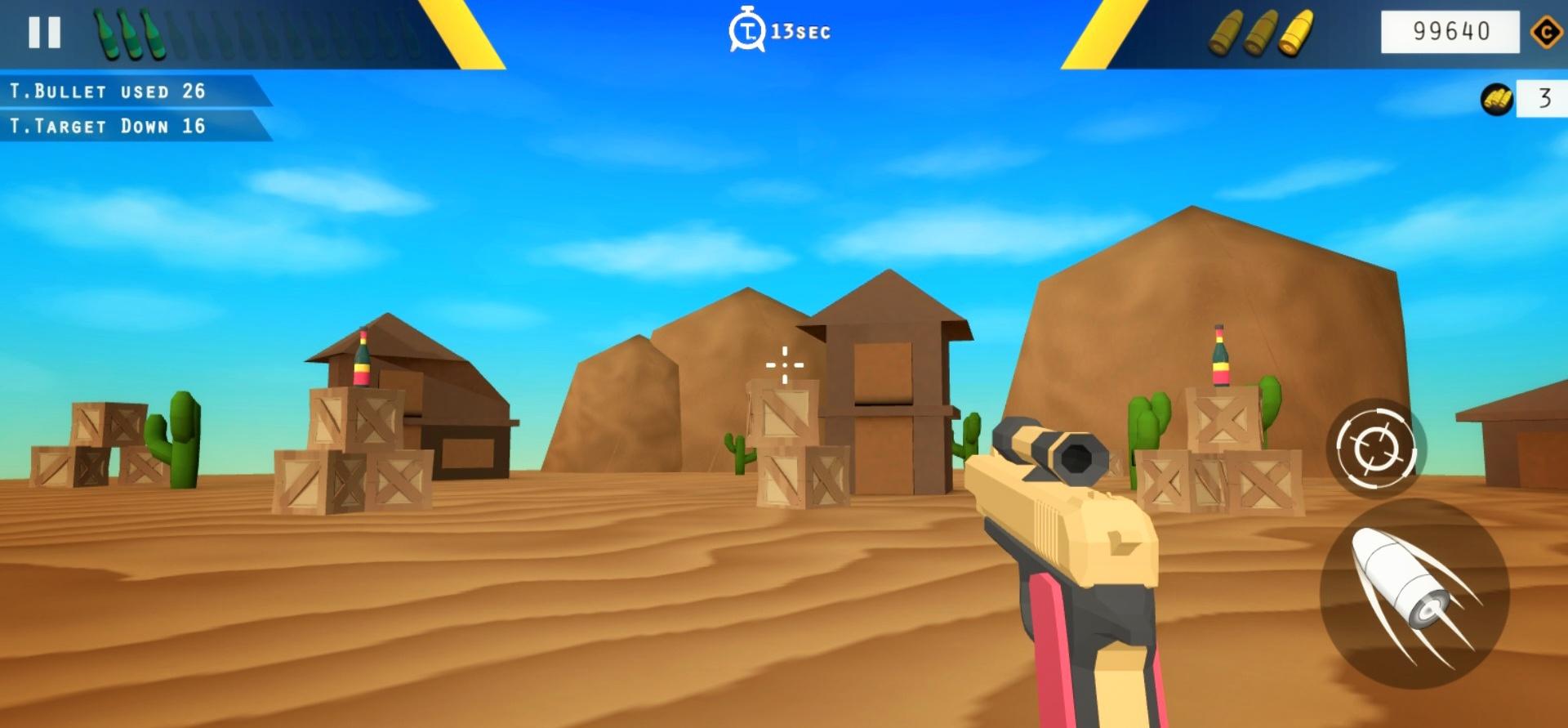 Bottle Shooting Game Screenshot 2