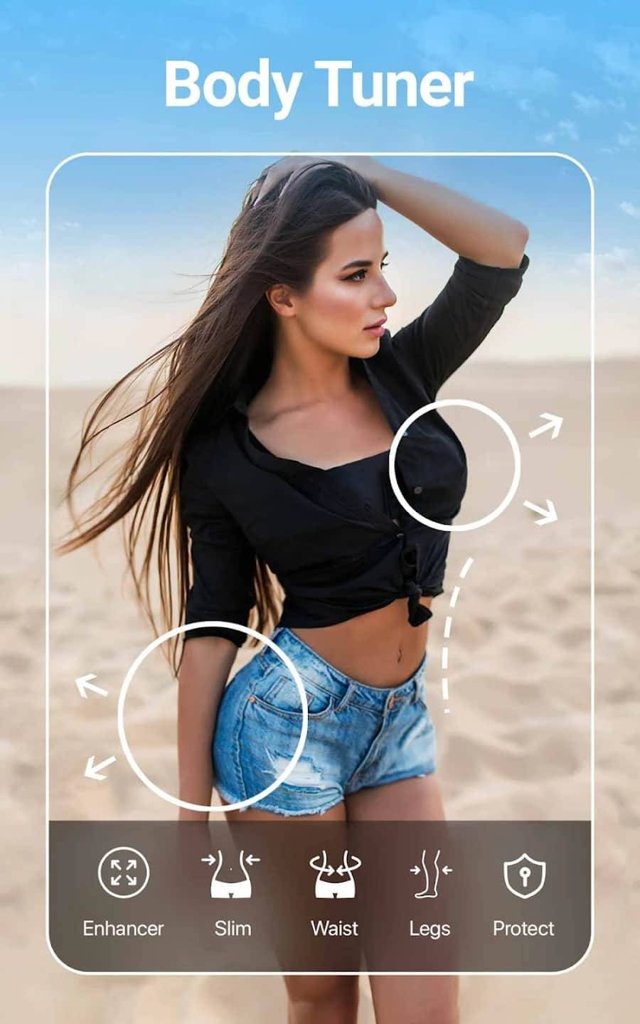 YouCam Perfect: Editor Fotos Captura de pantalla 3