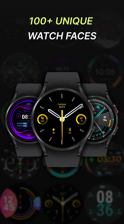 Watch faces - Clock Wallpaper Ảnh chụp màn hình 2