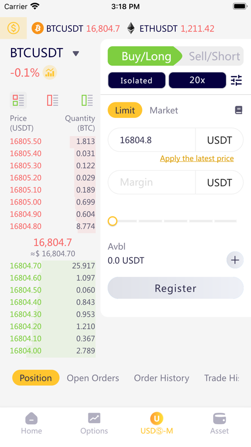 FTK Bitcoin & ETH Exchange Captura de tela 3