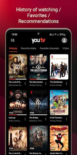 youtv — 400+ channels & movies Screenshot 1