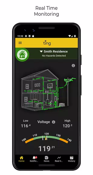 Schermata Ting Sensor 1