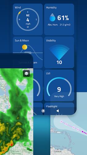 Weather Today Radar Launcher 스크린샷 3