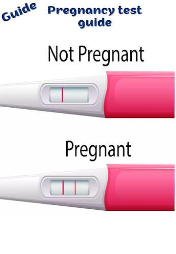 Pregnancy test &Symptoms guide應用截圖第0張