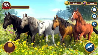 Virtual Horse Family Simulator Captura de pantalla 1