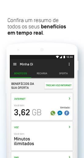 Minha Oi - Conta, 2ª Via de Fa Captura de tela 2