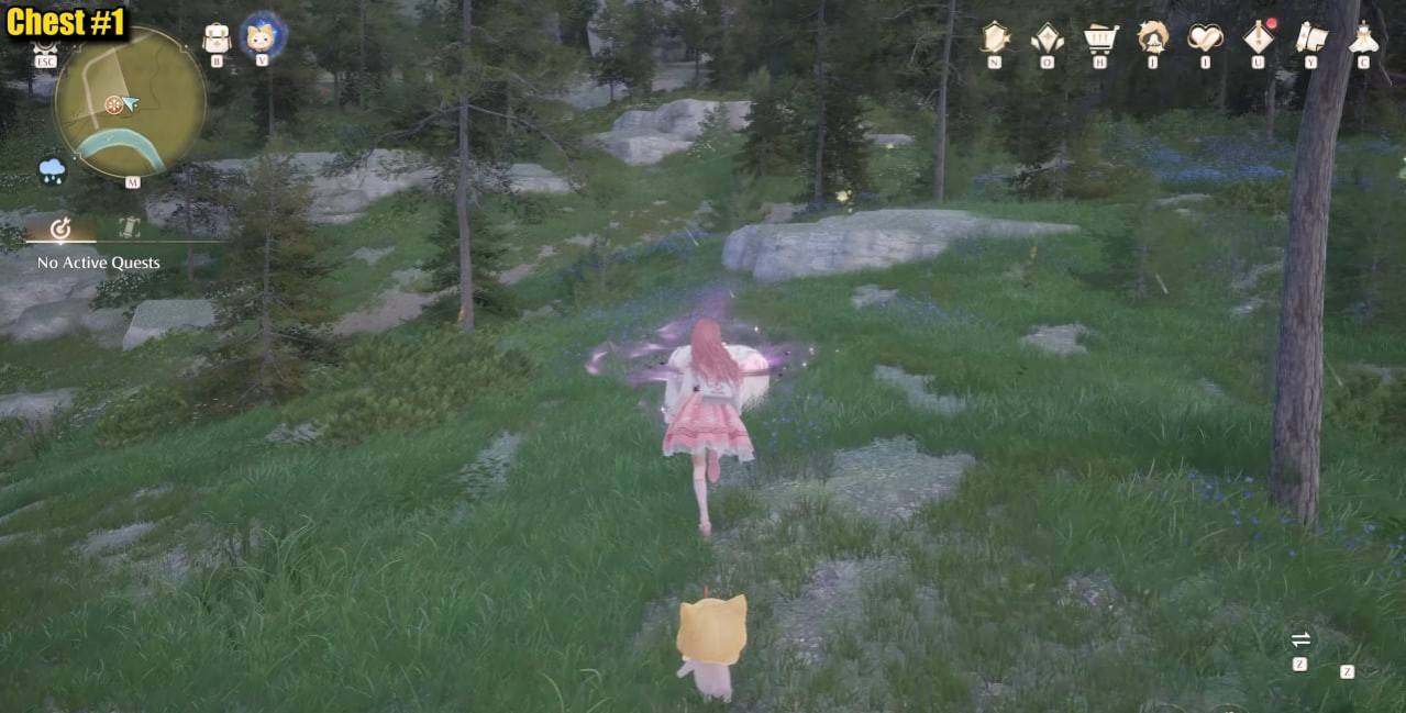 Infinity Nikki treasure chest locations
