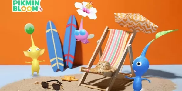 Pikmin Bloom launches summer Beach Resort Event