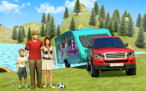 Camper Van Virtual Family Game Screenshot 0