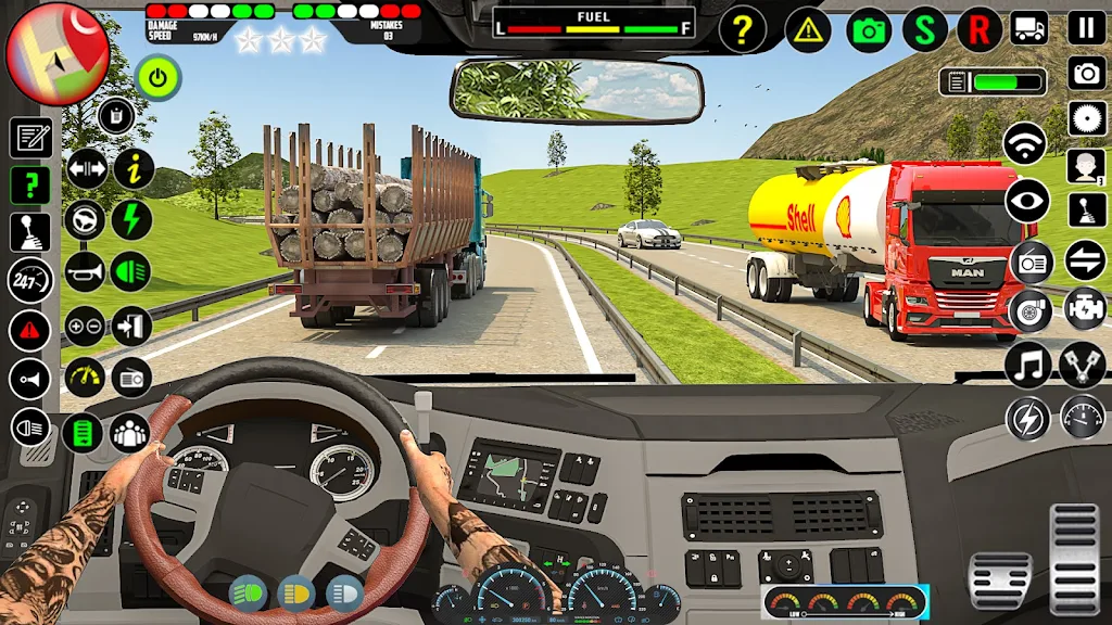 Cargo Oil Tanker Truck Game 3d स्क्रीनशॉट 1