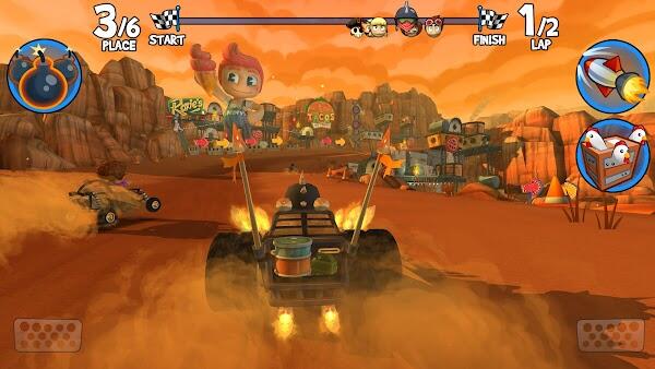 Beach Buggy Racing 2 Mod Apk无限的钱和宝石