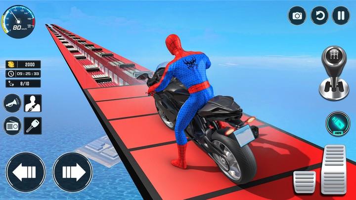 Superhero Bike Stunt Games GT স্ক্রিনশট 0