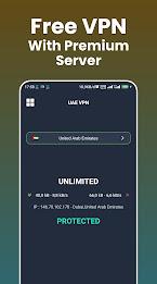 UAE VPN - Proxy VPN for UAE Screenshot 0