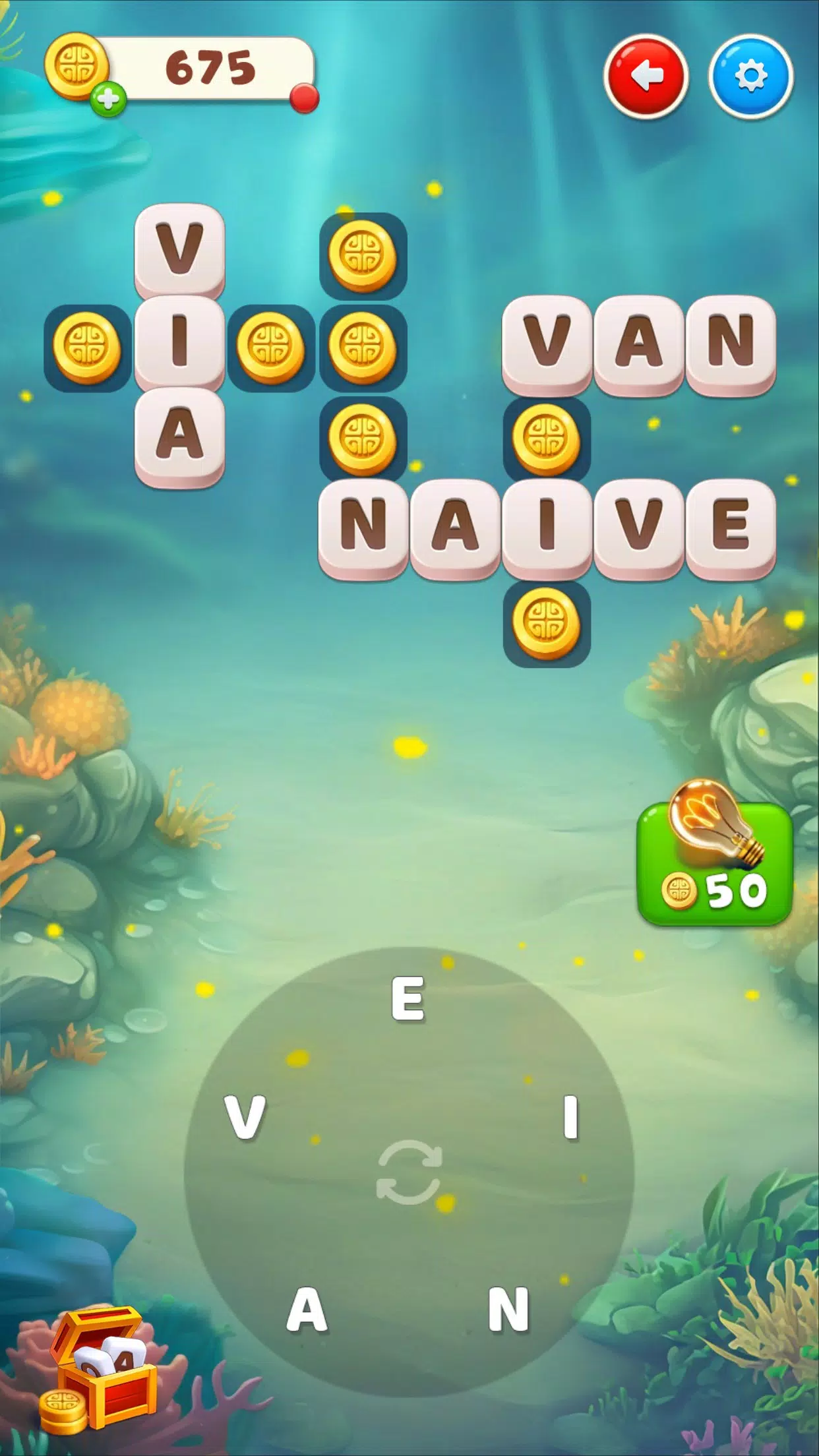 Croc Mots: jeu de mots croisés Capture d'écran 2