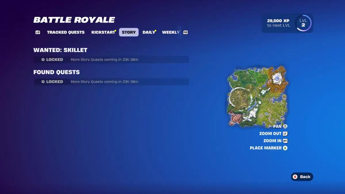 Missioni fuorilegge in Fortnite Capitolo 6, stagione 2.