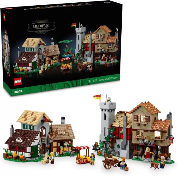 LEGO La Plaza del Pueblo Medieval Alcanza Su Precio Mínimo Histórico en Amazon