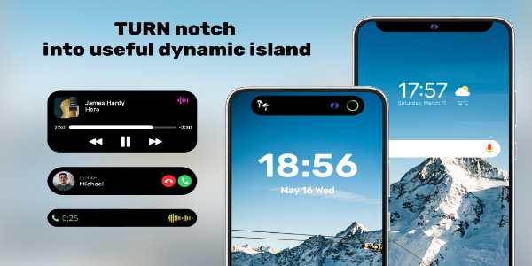 Dynamic Island - OS Notch 스크린샷 0