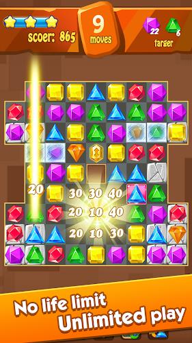 Jewels Classic - Crush Jewels Screenshot 1