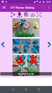 DIY Flower Making Captura de tela 2