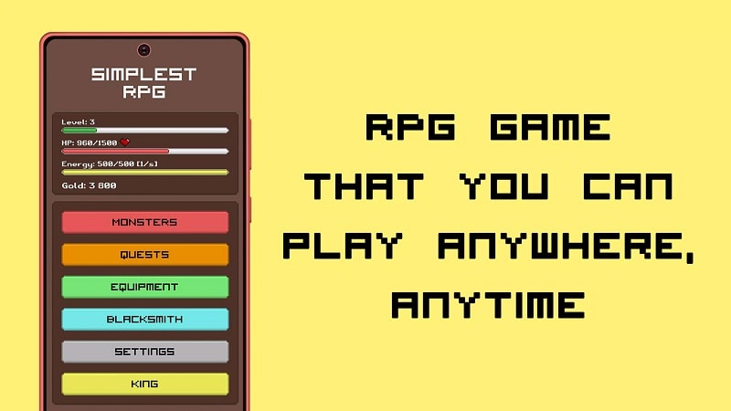 Simplest RPG - Text Adventure Screenshot 1