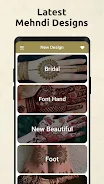 Bridal Mehndi Design App Screenshot 0