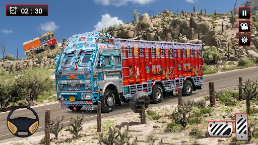 Real Indian Truck Simulator 3D Captura de tela 2