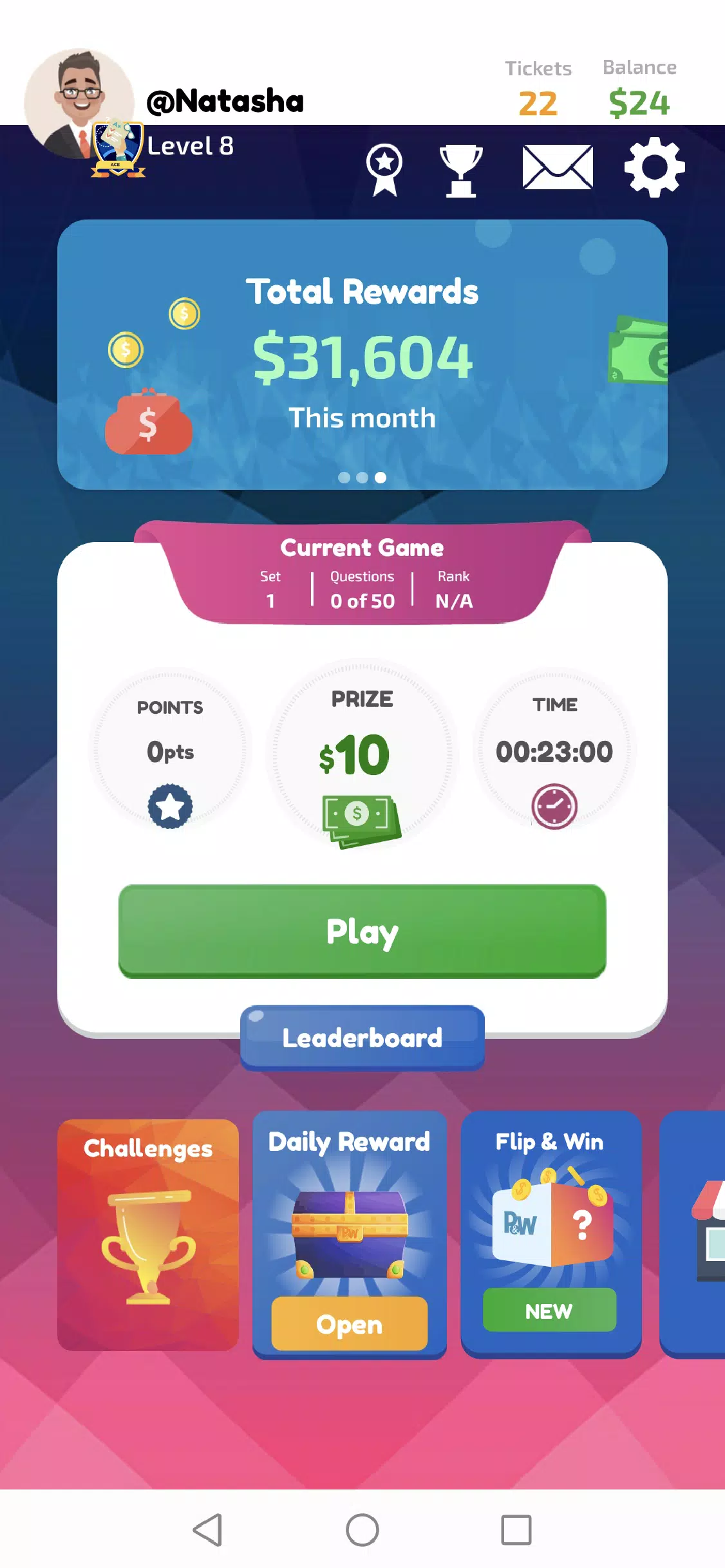 Play and Win Screenshot 0