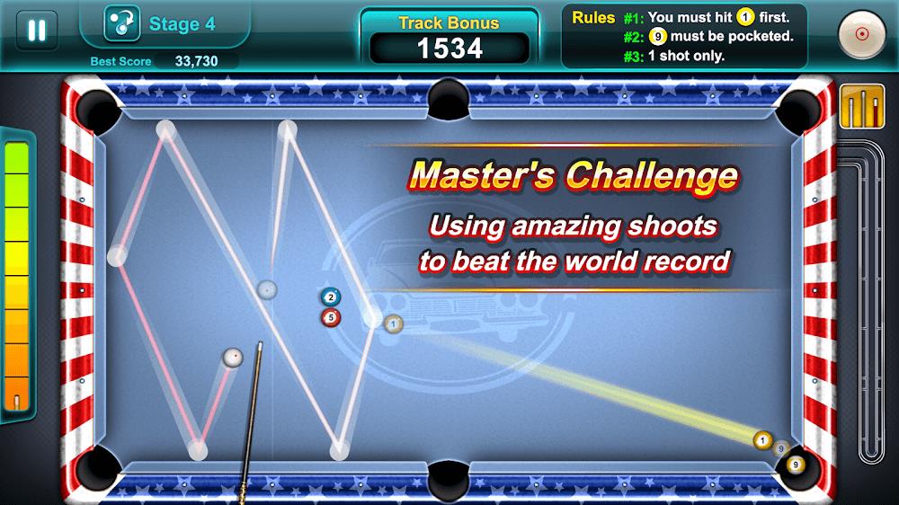 Pool Ace - 8 and 9 Ball Game Captura de tela 1