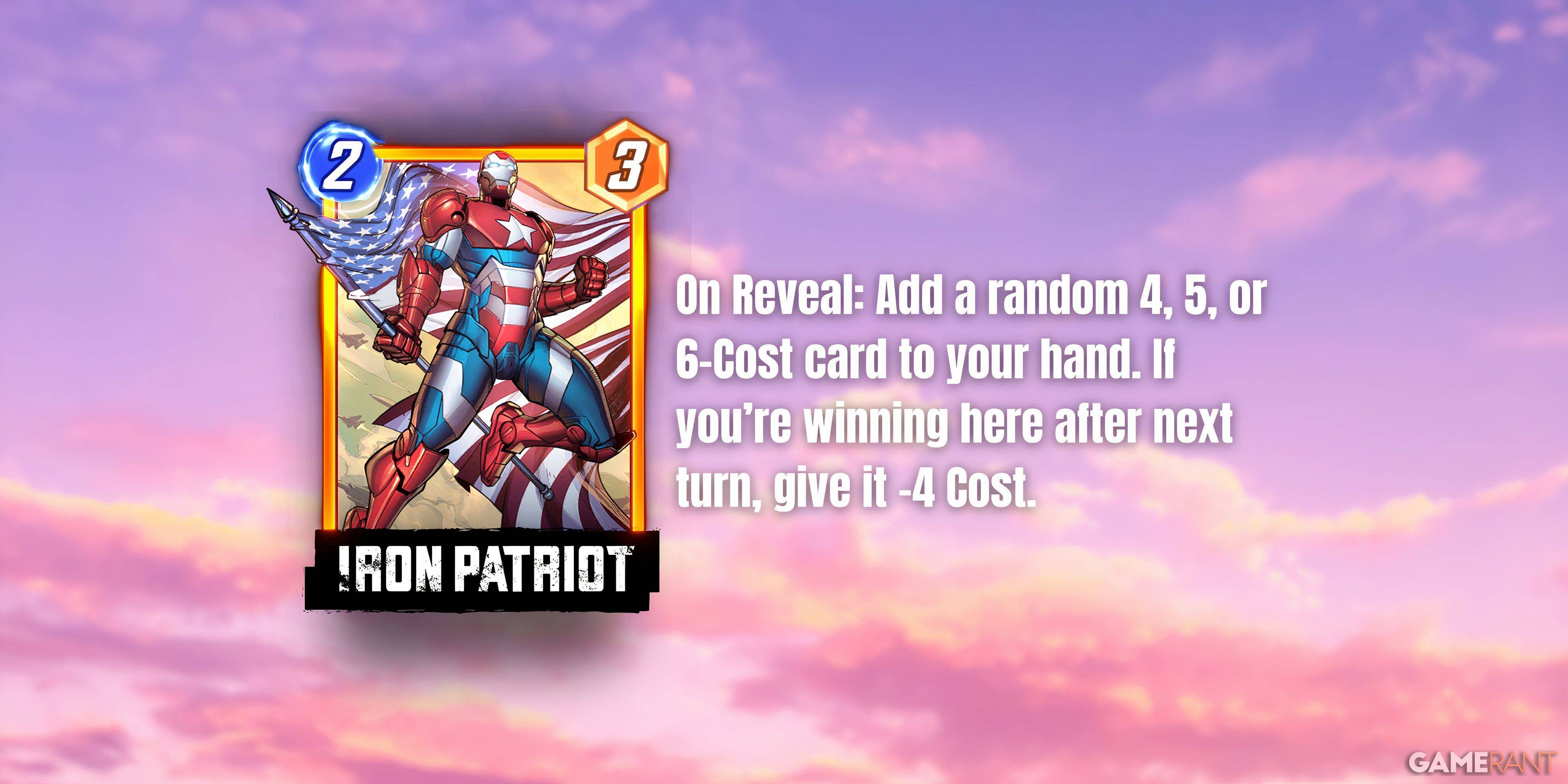 Iron Patriot Value Assessment