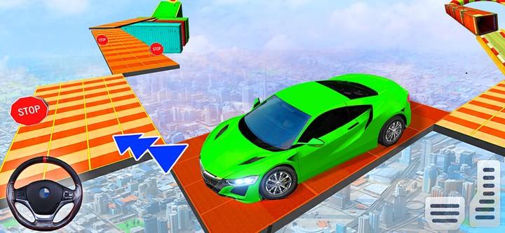 Crazy Mega Ramp Car Stunt Game Screenshot 0