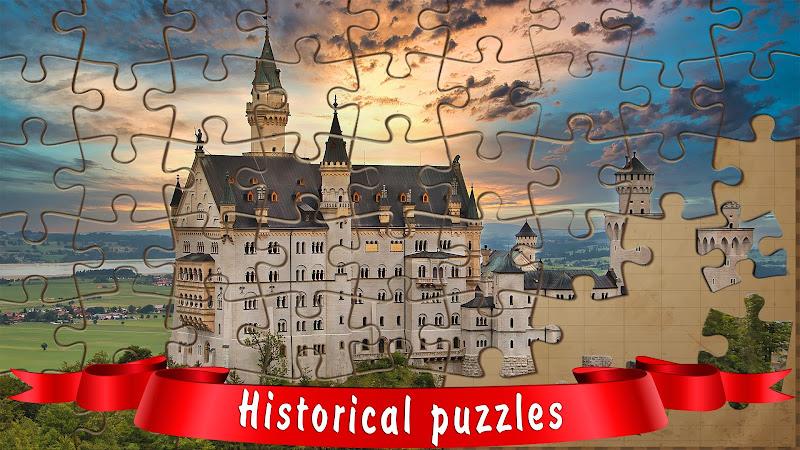 Big puzzles: Castles Ekran Görüntüsü 0