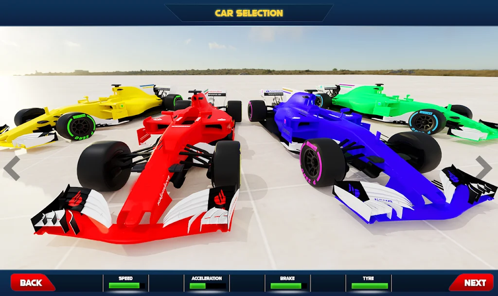 Impossible Formula Car Racing Stunt New Free Games Capture d'écran 1