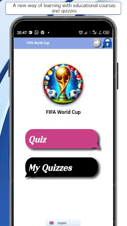 Schermata Football World Cup Quiz 0