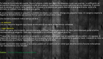 Tres cuartos de acero (Android) Screenshot 3