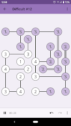 Hashi Puzzle Скриншот 2