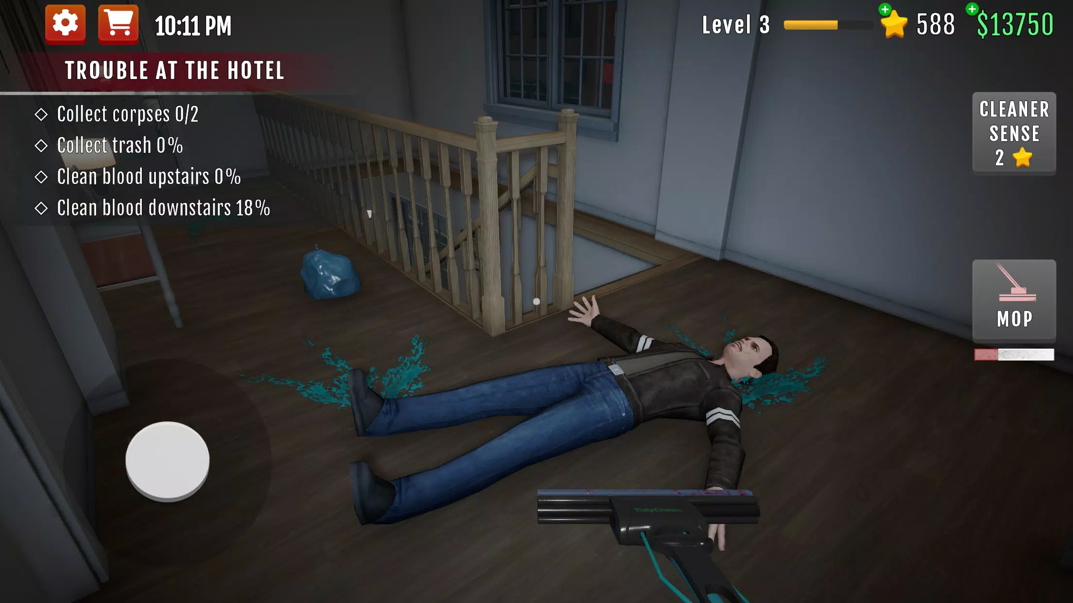 Crime Scene Cleaner: Mobile 3D Скриншот 0