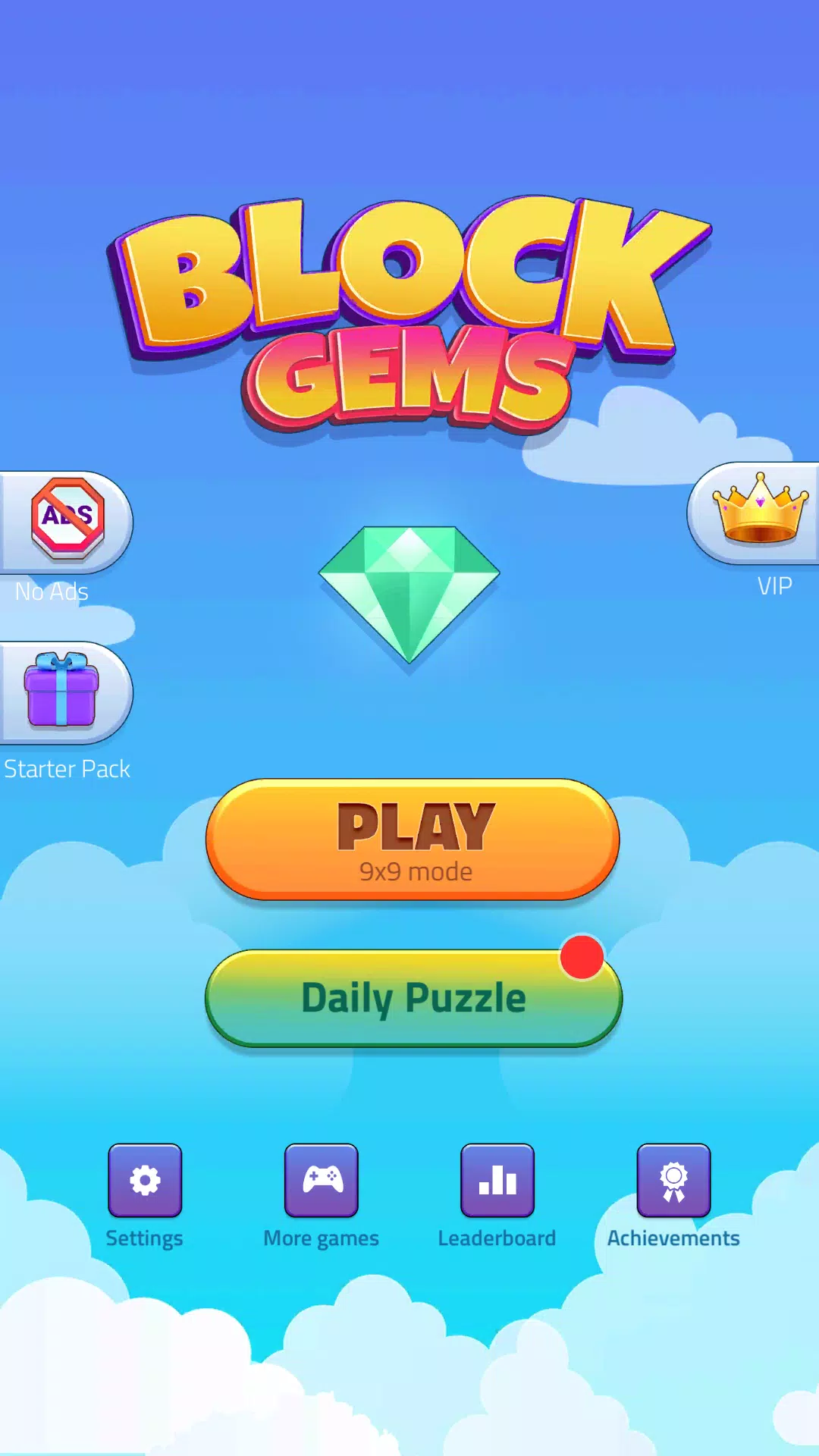 Block Puzzle - Gems Adventure 스크린샷 0