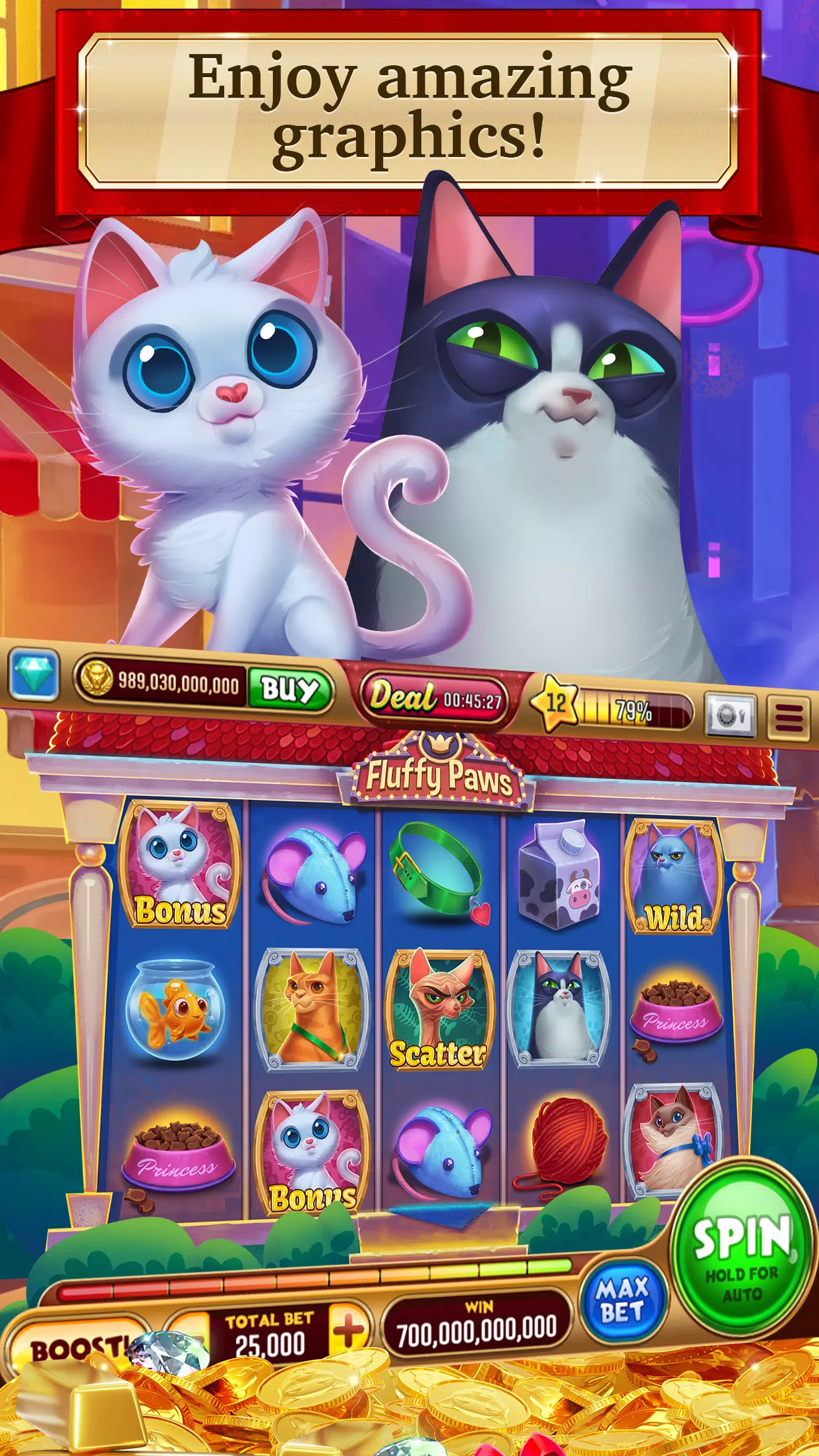 Slots Panther Vegas: Casino 스크린샷 1