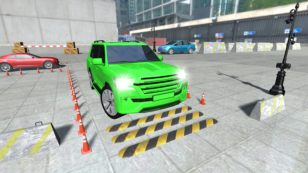 Prado Car Parking Driving Game ภาพหน้าจอ 1