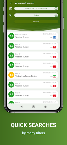 Earthquakes Near Me 스크린샷 1