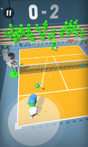 lawn tennis games - 3D offline Screenshot 0