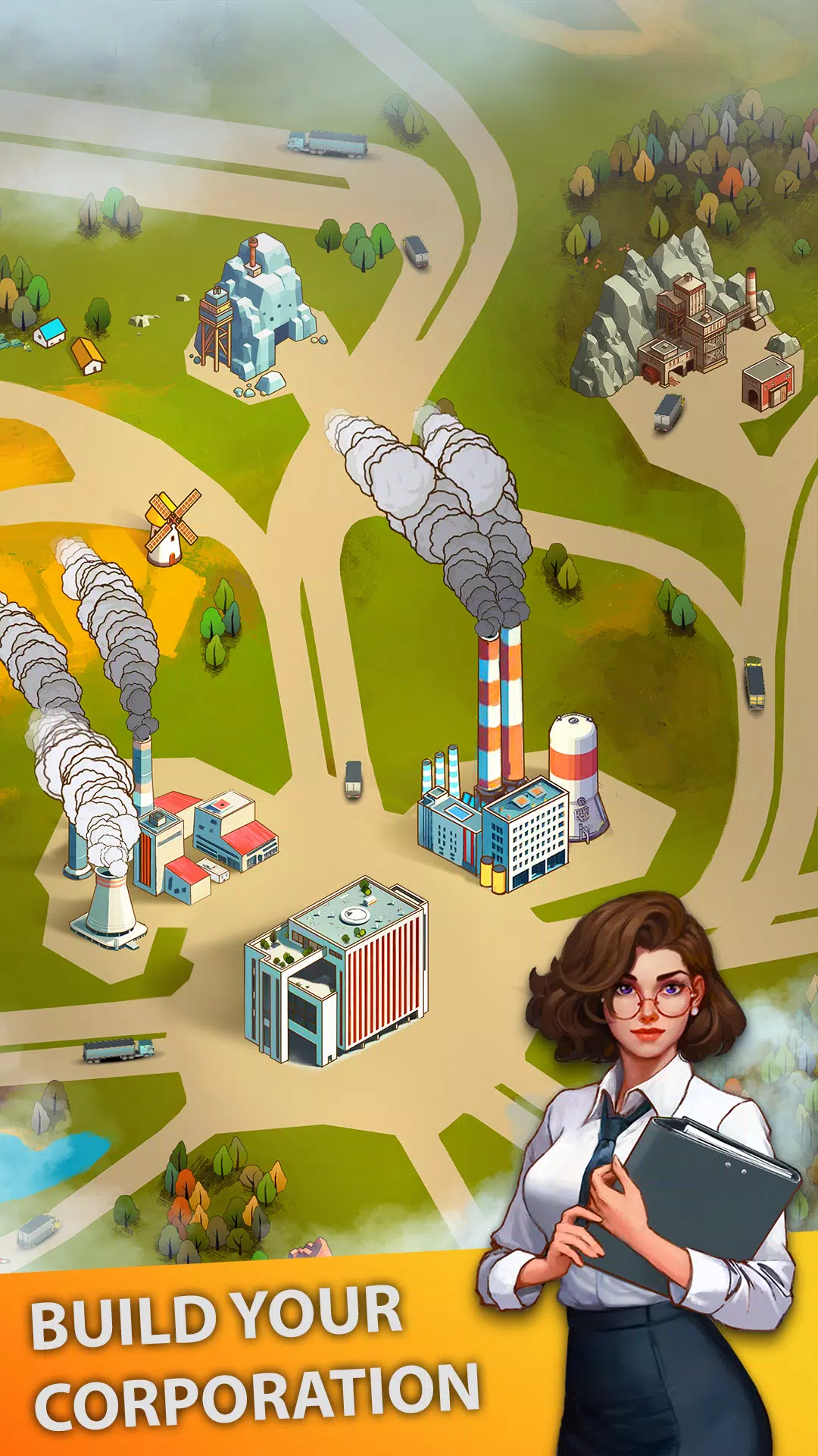 Idle truck: city miner tycoon Captura de pantalla 0