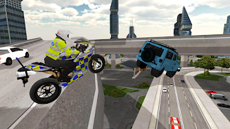 Police Motorbike Simulator 3D スクリーンショット 3