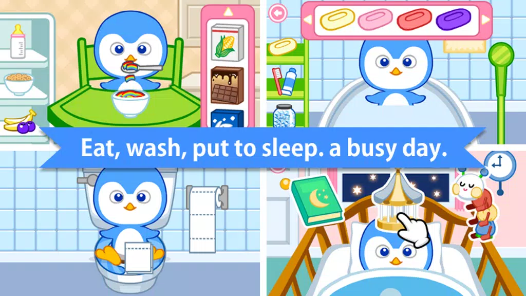 Baby Care : Poky (Penguin) 스크린샷 2