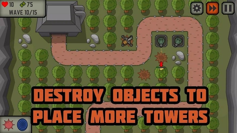 Tactical War: Tower Defense Tangkapan skrin 2