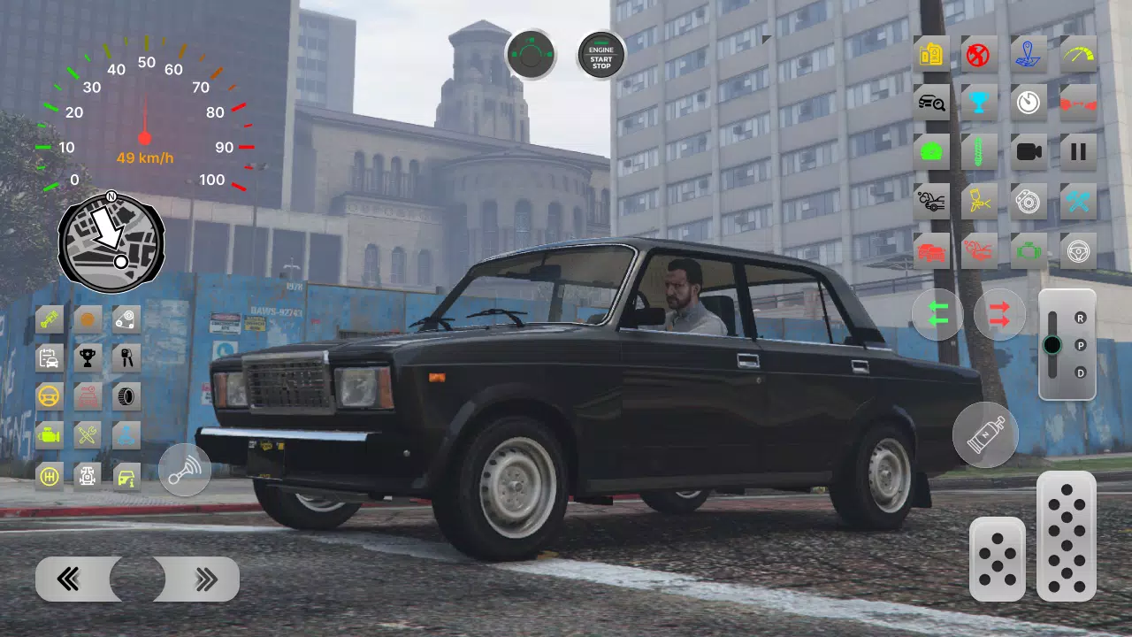 VAZ 2107 Simulator: Drift Lada Capture d'écran 0