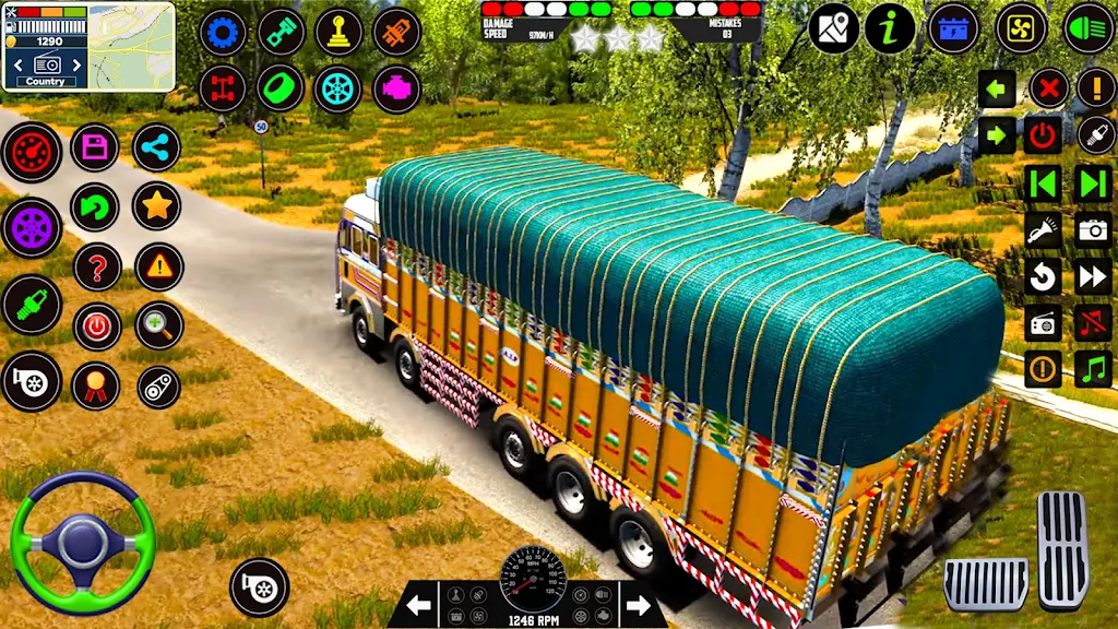 Offroad Cargo Truck Simulator應用截圖第3張