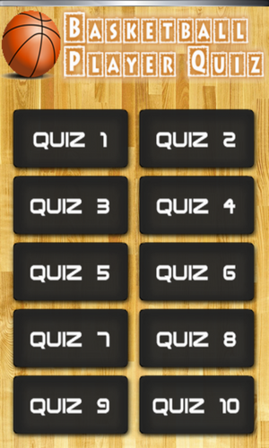 Basketball Players Quiz Schermafbeelding 0