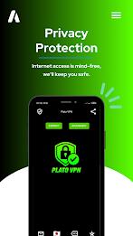 Plato VPN Super Fast Secure Screenshot 1